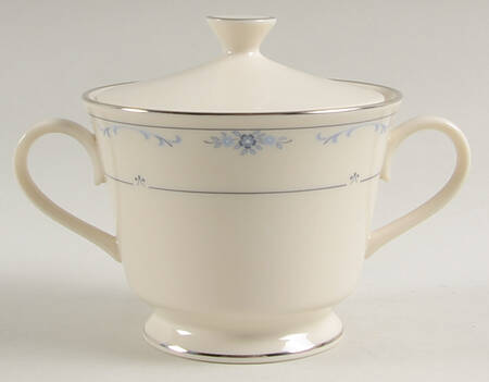 Carolina (Blue Flowers) Sugar Bowl & Lid