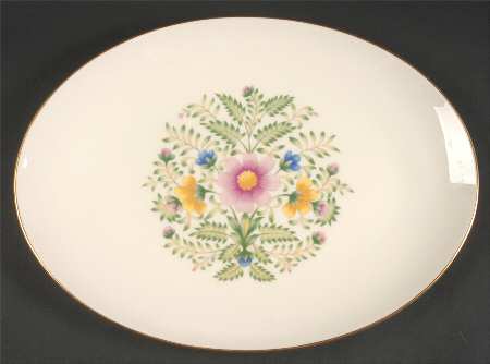 Cascade 13" Oval Serving Platter by Lenox