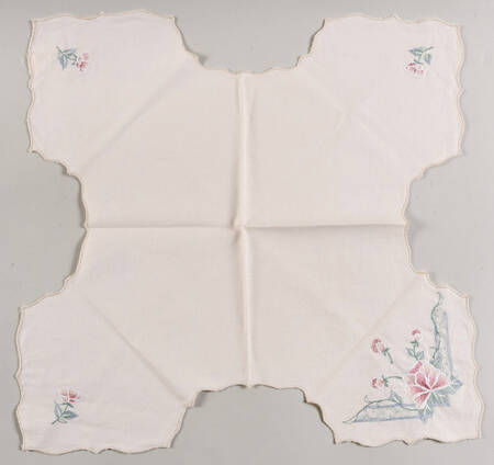 Charleston Linen Bread Basket