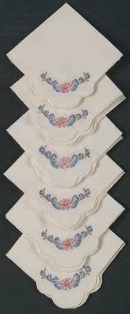 Charleston (Set of 6) Linen Cocktail Napkins