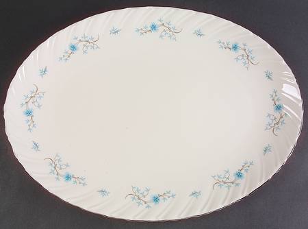 Chanson 17" Oval Serving Platter
