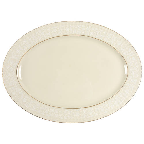 Citation Lace 16" Oval Serving Platter