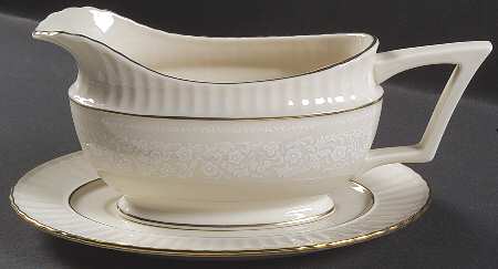 Citation Lace Gravy Boat & Underplate