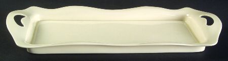 Colonial White Large Sandwich Tray