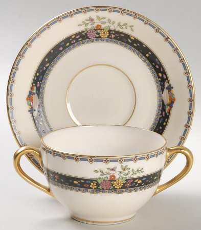 Coronado Flat Bouillon Cup & Saucer