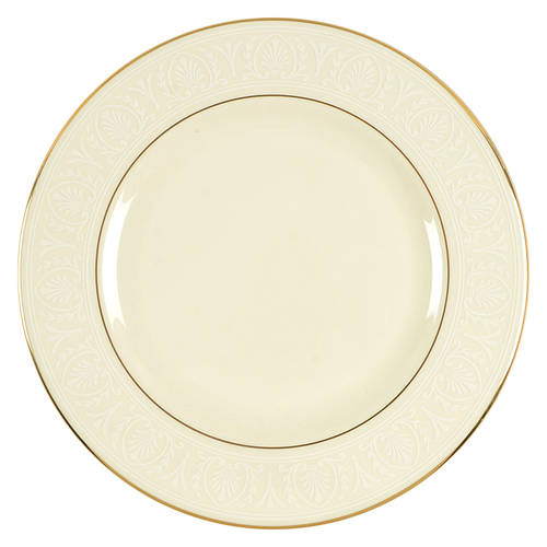 Courtyard Gold Salad Plate by Lenox