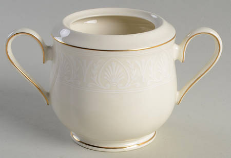 Courtyard Gold Sugar Bowl No Lid