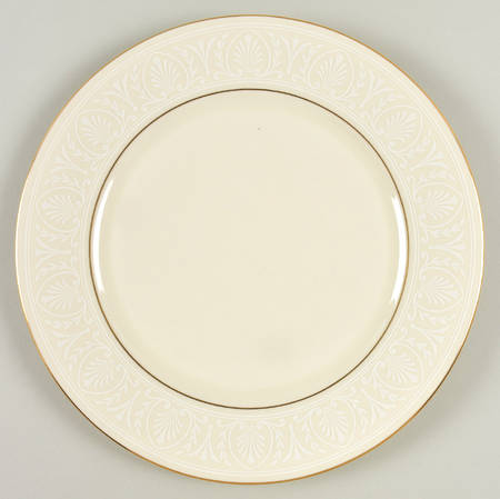 Courtyard Gold Millennium Dinner Plate by Lenox