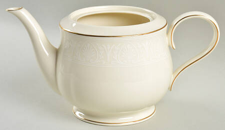 Courtyard Gold Teapot No Lid
