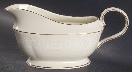 Courtyard Gold Gravy Boat