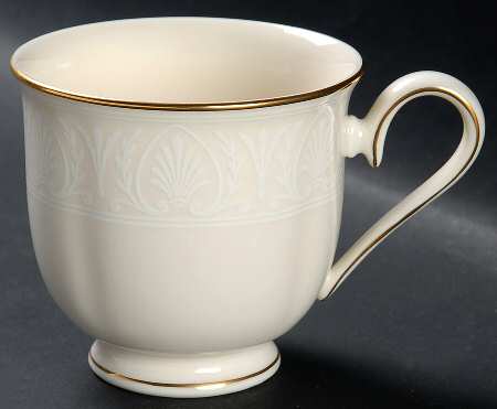 Courtyard Gold Footed Cup by Lenox