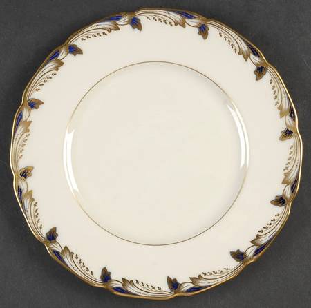 Essex Cobalt Blue (Scalloped) Salad Plate