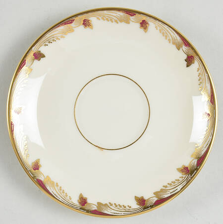 Essex Maroon (Smooth) Saucer
