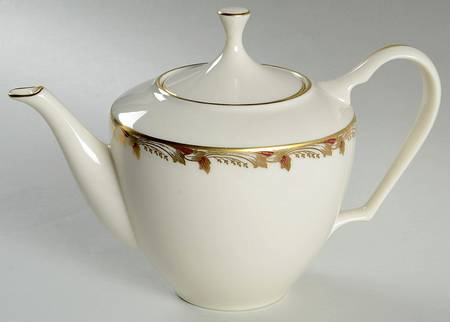 Essex Maroon (Smooth) Teapot & Lid