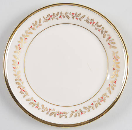 Eternal Christmas Bread & Butter Plate