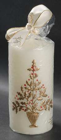 Eternal Christmas 6" Pillar Candle (Wax)