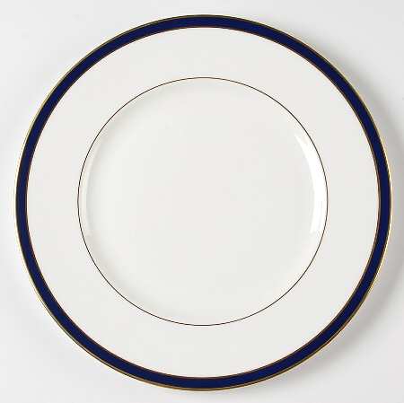 Federal Cobalt Dinner Plate