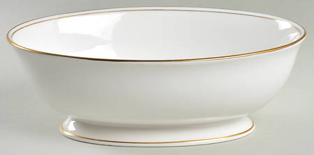 Federal Gold (Discontinued 2005) 9" Oval Vegetable Bowl
