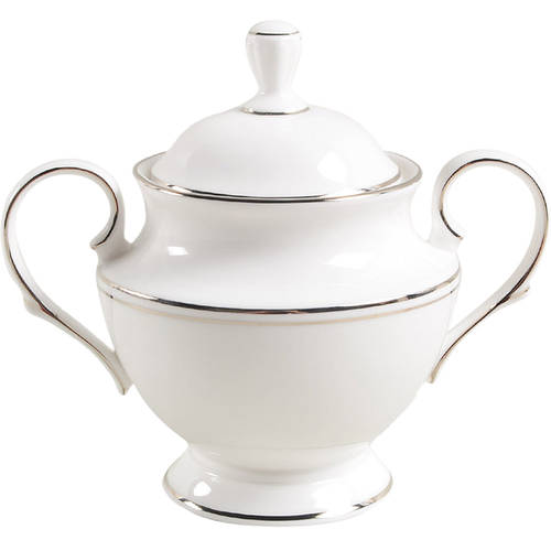 Federal Platinum Sugar Bowl & Lid