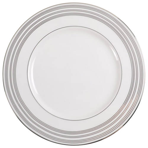 Federal Platinum Accent Luncheon Plate