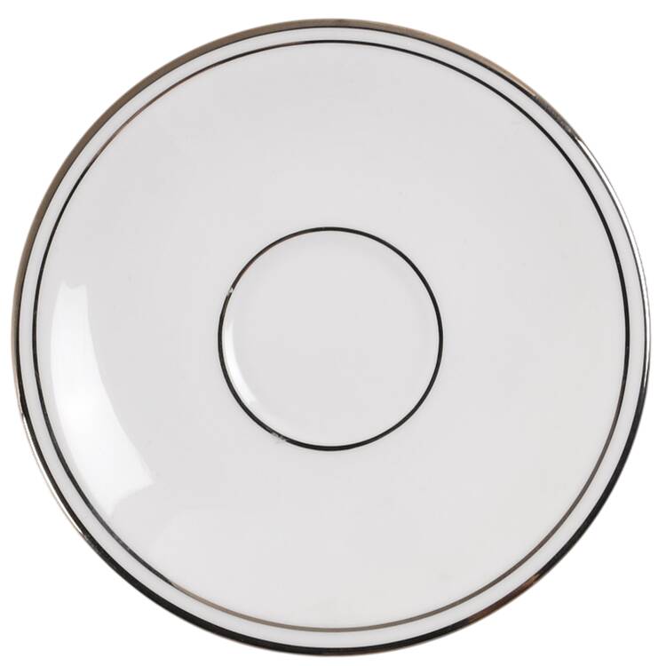Federal Platinum Saucer for Demitasse Cup