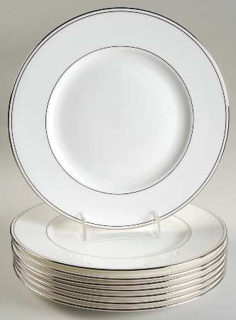 Federal Platinum Dinner Plate - Set of 8