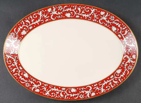 Firesong 13" Oval Serving Platter