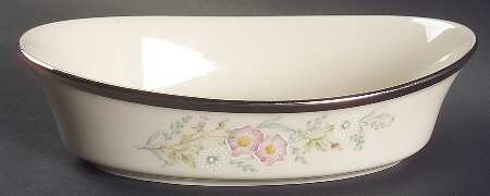 Flirtation 8" Oval Vegetable Bowl