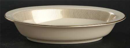 Flourish 8" Oval Vegetable Bowl