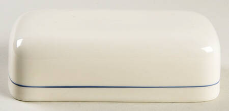 Blue Pinstripes (For the Blue) Lid for 1/4 Lb Butter