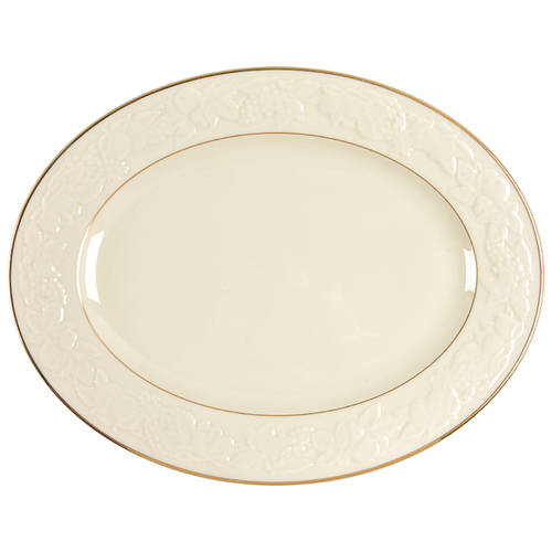 Fruits of Life 13" Oval Serving Platter