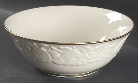 Fruits of Life 9" Round Vegetable Bowl
