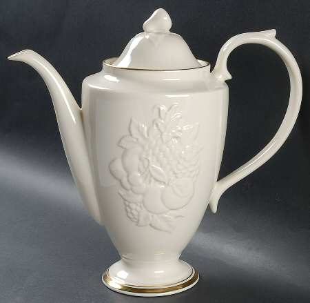 Fruits of Life Coffee Pot & Lid