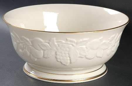 Fruits of Life 8" Round Vegetable Bowl