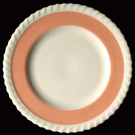 Gadroon Coral Bread & Butter Plate