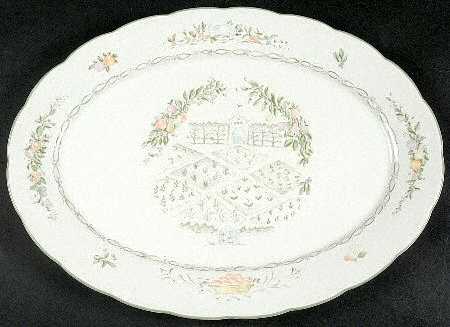 Garden Gate 16" Oval Serving Platter by Lenox