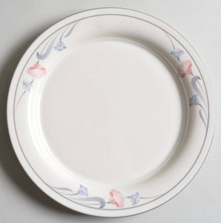Glories on Grey Salad Plate