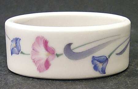 Glories on Grey Napkin Ring