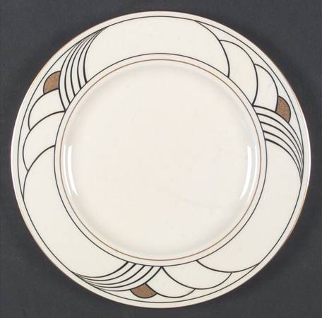 Golden Sand Dune Accent Luncheon Plate