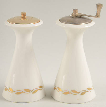 Golden Wreath Salt Mill & Pepper Mill Set