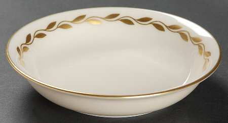 Golden Wreath Fruit/Dessert (Sauce) Bowl