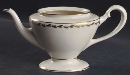 Golden Wreath Shape 742 Teapot No Lid