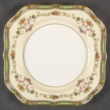 Grenoble Ivory Square Salad Plate
