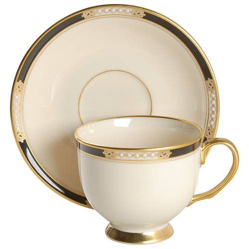 Hancock Footed Cup & Saucer Set