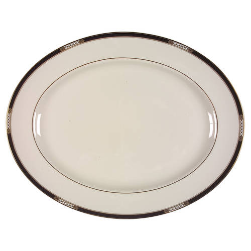 Hancock 15" 1999 Shape Oval Serving Platter