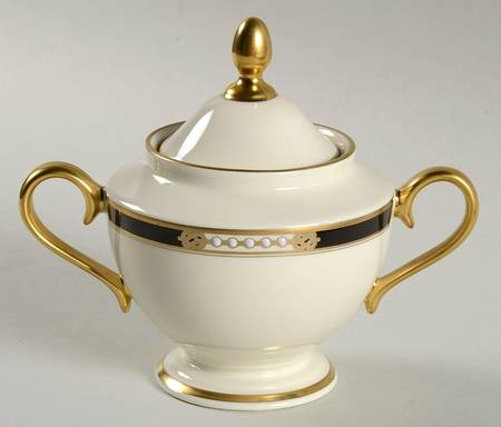 Hancock 1999 Shape Sugar Bowl & Lid