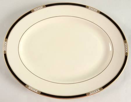 Hancock 13" 99 Shape Oval Serving Platter
