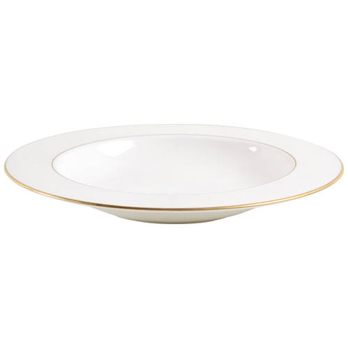Hannah Gold 9" Soup/Pasta Bowl