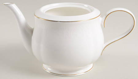 Hannah Gold Teapot No Lid