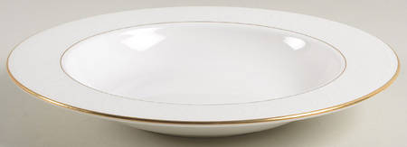 Hannah Gold 9" Soup/Pasta Bowl